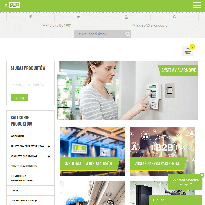 Serwis monitoringu - Kraków